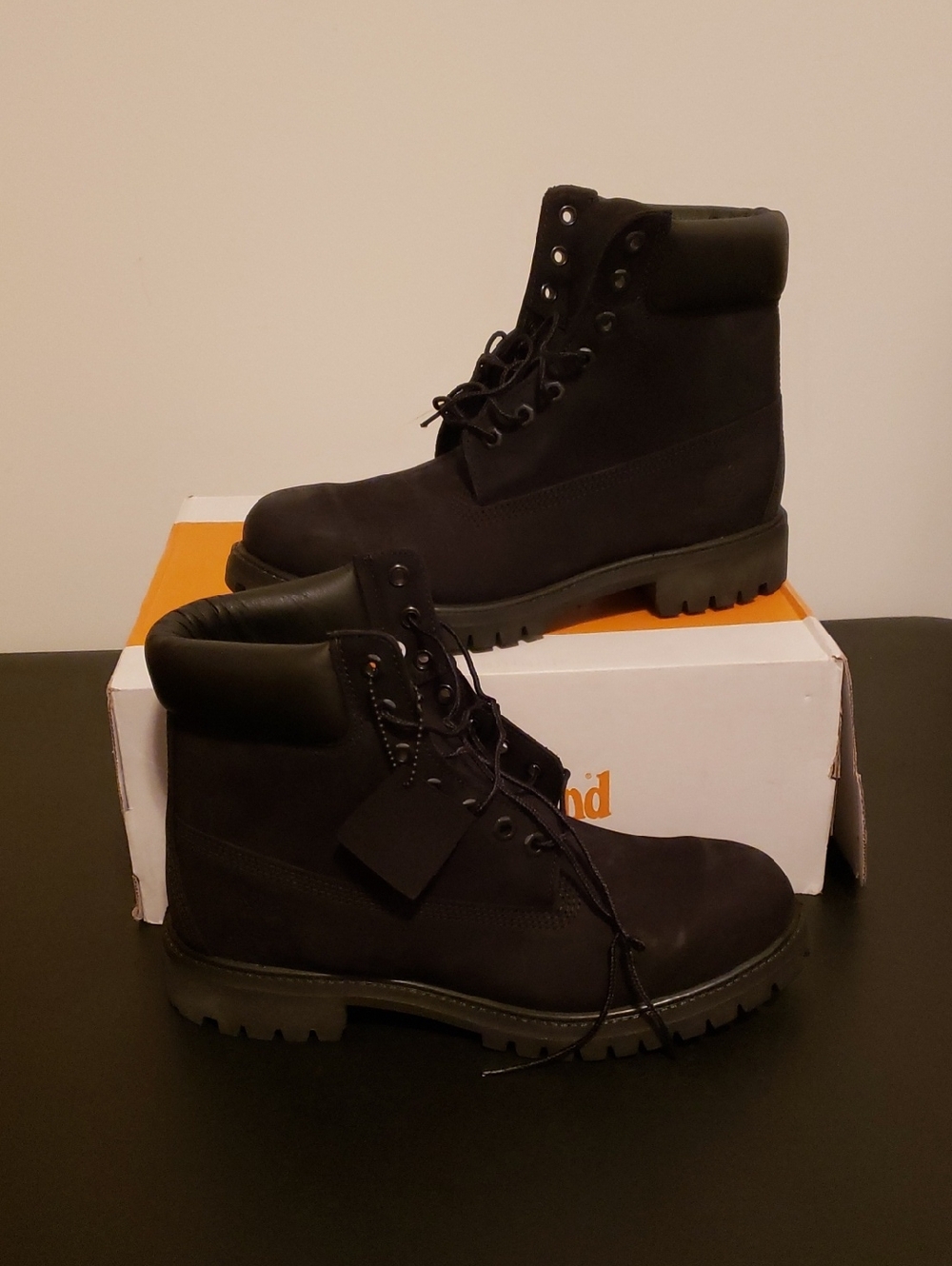 Timberland Premium 6 In Lace Waterproof Black- Men's 10